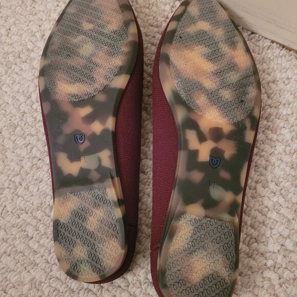 NWOT Rothy’s Black Cherry Almond Demi Slip On Mule, Size 11 - Picture 5 of 7